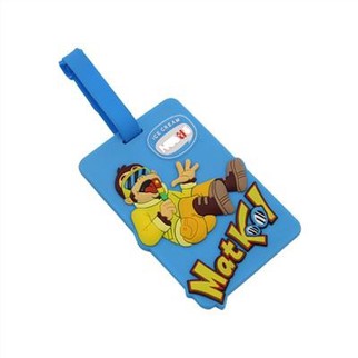 Resa 2D mjuk PVC-bagageetikett